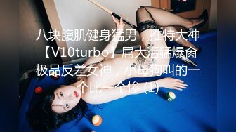 八块腹肌健身猛男，推特大神【V10turbo】屌大活猛爆肏极品反差女神，小母狗叫的一个比一个惨 (1)