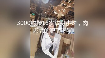 3000约操18岁纹身小妹，肉嘟嘟的肥而不腻